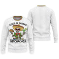 Skeleton Holding Taco And Margarita Hawaiian Golf Polo, Golf Tops For Men, Golfing Apparel