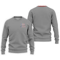 Gray First Dad Now Grandpa Golf Polo Shirt, Mens Golf Polo, Printed Golf Shirts