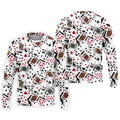 Playing Cards Poker Pattern Hawaiian Golf Shirt, Golf Polo Shirts For Men, Mens Golf Apparel