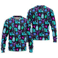 Haunted Ghost Halloween Hawaiian Golf Shirt, Mens Golf Shirts, Golf Polo Shirts For Men