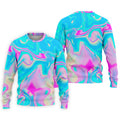 Pastel Marble Abstract Swirl Pattern Golf Shirt, Polo Shirts For Men, Men's Golf Shirt