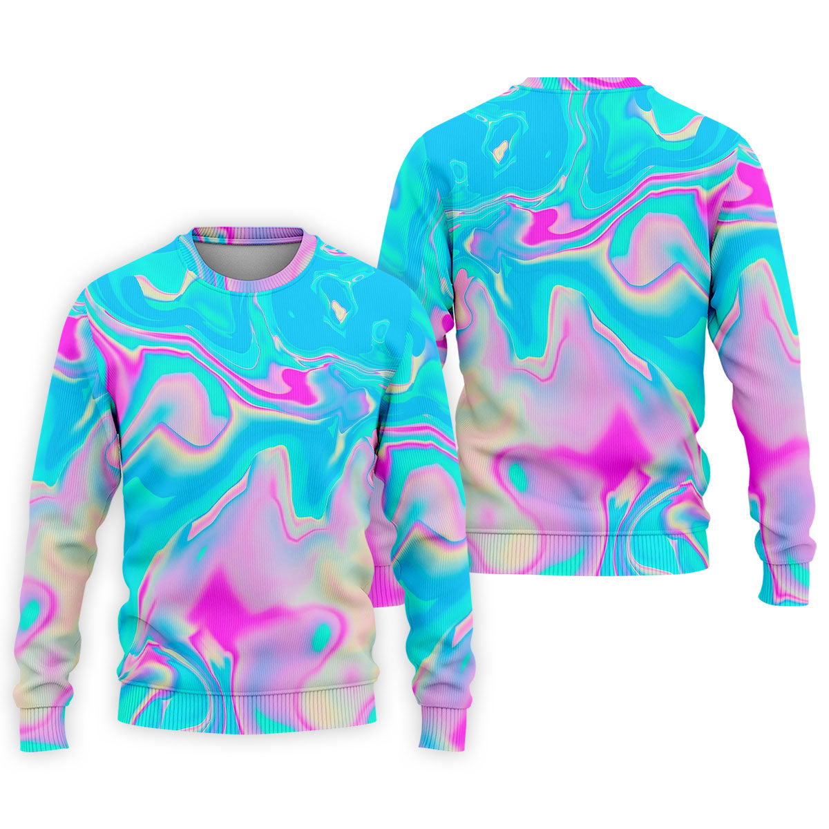Pastel Marble Abstract Swirl Pattern Golf Shirt, Polo Shirts For Men, Men's Golf Shirt