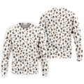 Let's Par Tee Bigfoot Golf Pattern Men's Golf Shirt, Golf Apparel For Men, Printed Golf Shirts