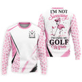 Custom I'm Not Swearing I'm Using My Golf Words Golf Shirt, Mens Golf Polo, Golf Shirts For Men