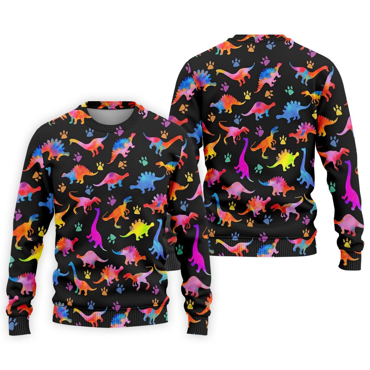 Dinosaur Lover Colorful Golf Shirt, Men’s Golf Shirt, Golf Polo Shirts For Men