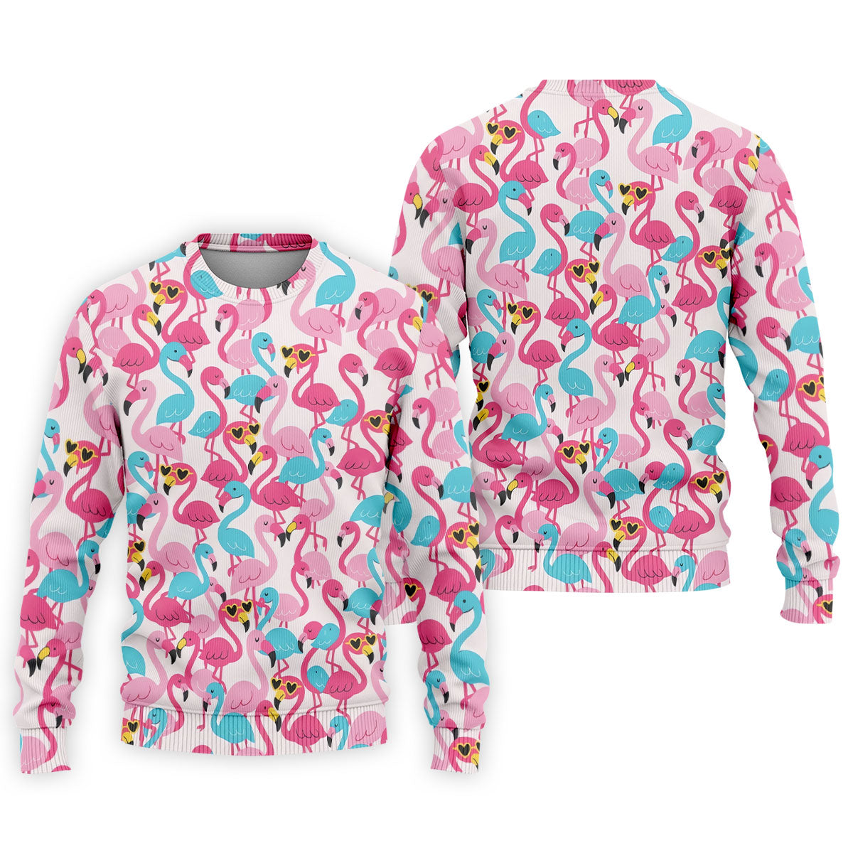 Funny Pink Flamingo Pattern Polo Golf Shirt, Mens Golf Polo, Golf Shirts For Men