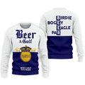 Beer And Golf The Perfect Combination Golf Tops For Men, Golf Shirts For Men, Polo Shirts For Men