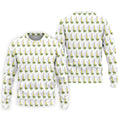 Beer And Lime Palm Tree Pattern Tropical Golf Shirt, Golf Shirts For Men, Polo Shirts For Men