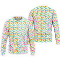 Bunny Hops Seamless Pattern Easter Golf Shirt, Golf Shirts For Men, Men's Funny Golf Shirts, Polo Shirts For Men