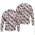 Casual Christmas Golf Tops For Men, Gift Christmas Golf Shirt Polos, Men Golf Apparel