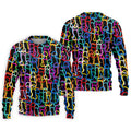 Adult Humor LGBT Rainbow Color Men's Funny Golf Shirts, Pride Month Celebrate Golf Shirts For Men