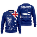 I Was One Under Today Skeleton Golfer Australia Flag Print Golf Tops For Men, Polo Shirts For Men