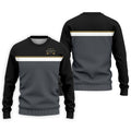 Best Dad By Par Black And Grey Dad Golf Shirt, Father's Day Golf Gift, Polo Shirts For Men