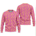 The Pink Taco Seamless Pattern Golf Tops For Men, Polo Shirts For Men, Golf Shirts For Men