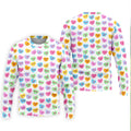 Naughty Conversation Hearts Fun Golf Shirts For Men, Valentines Golf Gift, Dirty Candy Heart Polo Shirts For Men