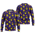 Funny Yellow Duck Sunglasses Golf Shirt, Men's Golf Shirt, Cute Golf Outfit, Polo Shirts For Men