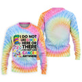 I Do Not Like Cancer Tie Dye Polo Shirt, Golf Polo Shirts For Men, Mens Golf Apparel