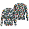 Poker Blackjack Hawaiian Golf Shirt, Playing Card Pattern Men's Golf Shirt, Polo Shirts For Men