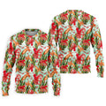 Tropical Cephalopods Among Seaweed  Hawaiian Golf Polo, Golf Tops For Men, Golfing Apparel