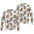 Bigfoot Hot Dog Beach Hawaiian Shirt, Mens Golf Polo, Hawaiian Golf Shirt, Golf Apparel For Men