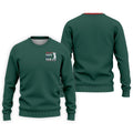 Green Best Papa By Par Embroidered Golf Polo Shirt, Golf Shirts For Men, Printed Golf Shirts