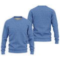 Blue Text Pattern Golf Polo Shirt, Golf Polo Shirts For Men, Mens Golf Apparel