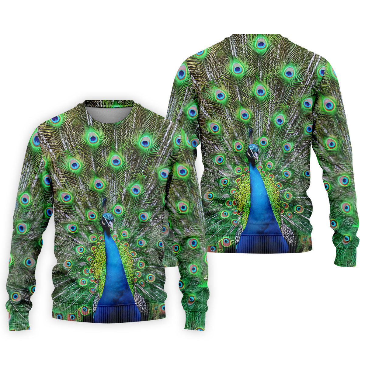 The Peacock Unique Golf Shirt, Golf Tops For Men, Golf Shirts For Men, Polo Shirts For Men