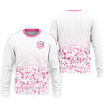 Fuck Cancer Pink Ribbon Breast Cancer Polo Shirt, Mens Polo Shirts, Golf Apparel For Men