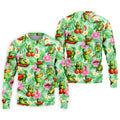 Funny Pickle Tomato Chili Tropical Hawaiian Golf Shirt, Mens Golf Polo, Printed Golf Shirts