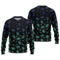Celestial Moth Hawaiian Golf Shirt, Retro Golf Shirt, Halloween Golf Shirt, Polo Shirts For Men