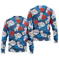 Fore Right Cold As Slice Golf And Beer Tropical Floral Golf Tops For Men, Golf Shirts For Men