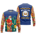 Funny Bearded Golfer With Paisley Pants Golf Polo Shirt, Printed Golf Shirts, Golf Apparel For Men