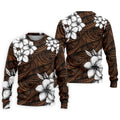 Polynesian Tribal Pattern Hawaiian Golf Shirt, Men's Golf Shirt, Polo Shirts For Men