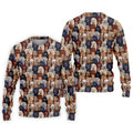 Cartoon Poodle Dog Men's Golf Polo Shirts, Gifts For Dog Lovers, Polo Shirts For Men