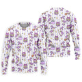 Halloween Witch Goose Purple Pastel Fun Golf Shirts For Men, Polo Shirts For Men, Golfing Apparel