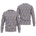 Dancing Figures Moon And Stars Pattern Polo Shirt, Mens Golf Shirts, Golf Apparel For Men