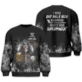 I Make Golf Ball And Beer Disappear Custom Golf Polo Shirt, Skull Golf Shirt, Gift For Golfers