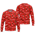 Funny Christmas Golf Tops For Men, Funny Dirty Red Golf Shirt, Christmas Golf Shirt, Golfing Apparel