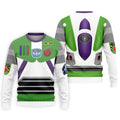 Sci Fi Space Ranger Costume Hawaiian Golf Shirt, Mens Golf Polo, Printed Golf Shirts