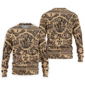 Polynesian Tribal Hawaiian Golf Shirt, Golf Shirts For Men, Mens Golf Apparel