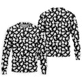 Funny Middle Finger Hand Golf Polo Shirt, Printed Golf Shirts, Golf Polo Shirts For Men