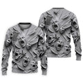 Screaming Faces Disc Golf Polo Shirt, Disc Golf Shirts For Men, Disc Golf Apparel