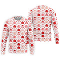 Funny Heart Butt Pattern Golf Polo Shirt, Mens Golf Shirts, Golf Apparel For Men