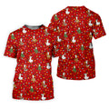 Funny Duck Merry Xmas Red Golf Shirts, Christmas Golf Shirt, Golf Gifts For Women, Fun Golf Shirt