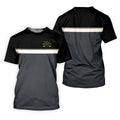 Best Dad By Par Black And Grey Dad Golf Shirt, Father's Day Golf Gift, Polo Shirts For Men