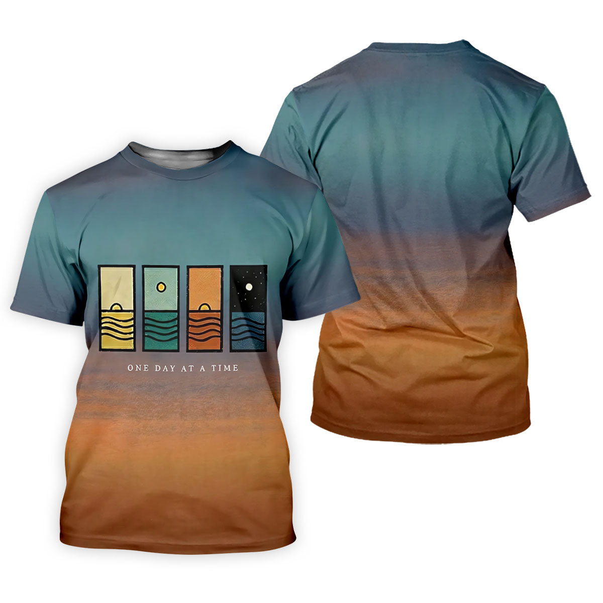One Day At A Time Mental Health Suicide Prevention Abstract Women’s Golf Polo, Women’s Golf Apparel