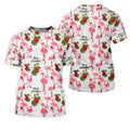 Flamingo Merry Christmas Golf Shirt For Men, Christmas Golf Shirt Polos, Men Golf Apparel