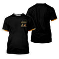 I Like Golf And Bourbon Black Golf Shirt, Fun Women's Golf Shirts, Golf And Whiskey Ladies Golf Shirts