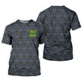 Foolish Mortals Haunted Halloween Polo Shirt, Printed Golf Shirts, Golf Apparel For Men