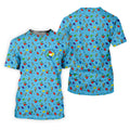 Awareness Understanding Acceptance Autism Ribbon Blue Golf Shirt, Autism Awareness Colors Women's Golf Tops